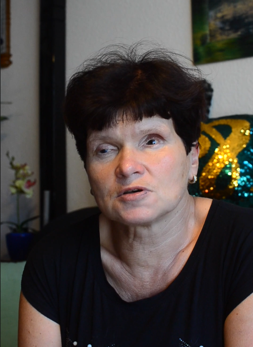 Selbsthilfegruppe_Leitung Leiterin der Selbsthilfegruppe Zwinkerndes Auge, Depression und Sehstörung